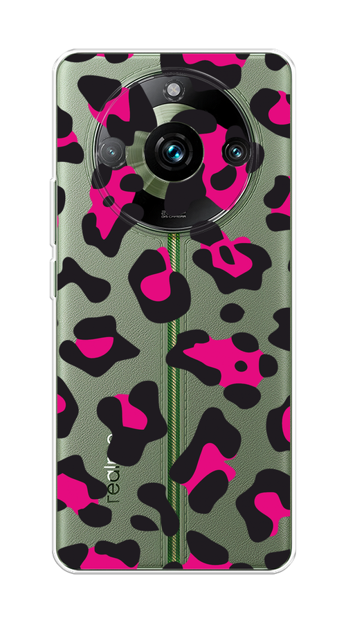 

Чехол Homey на Realme 11 Pro "Pink cow spots", Черный;розовый, 2514250-1