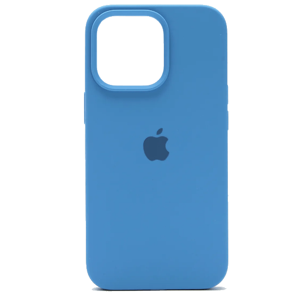 

Чехол iPhone 14 Pro Silicon Сase APL WS (с лого), синий №6 (IS798867)