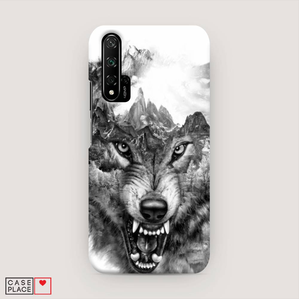 

Чехол Awog "Волк в горах" для Honor 20 Pro, 69320-1