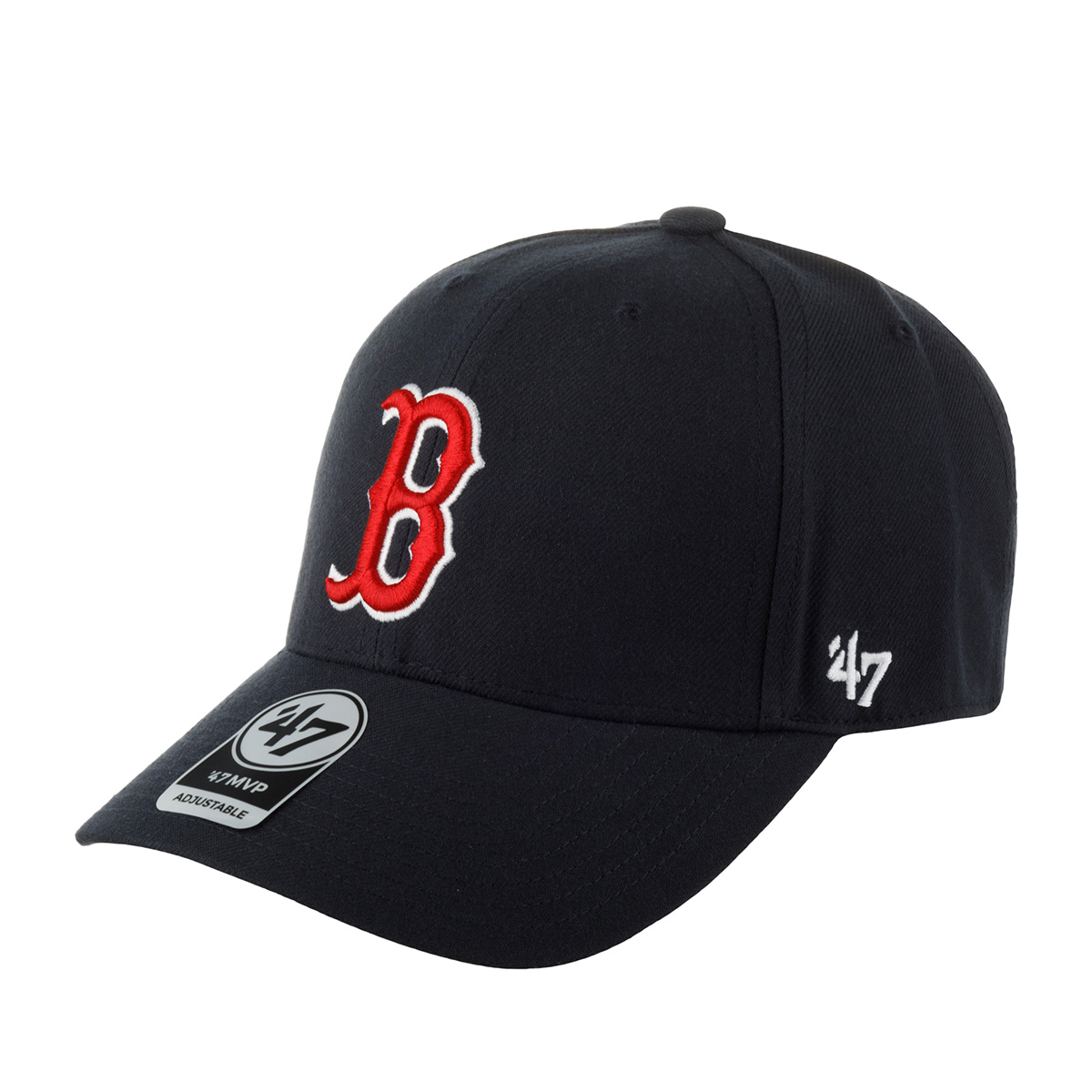 Бейсболка унисекс 47 BRAND B-MVPSP02WBP-NY Boston Red Sox MLB темно-синяя, one size