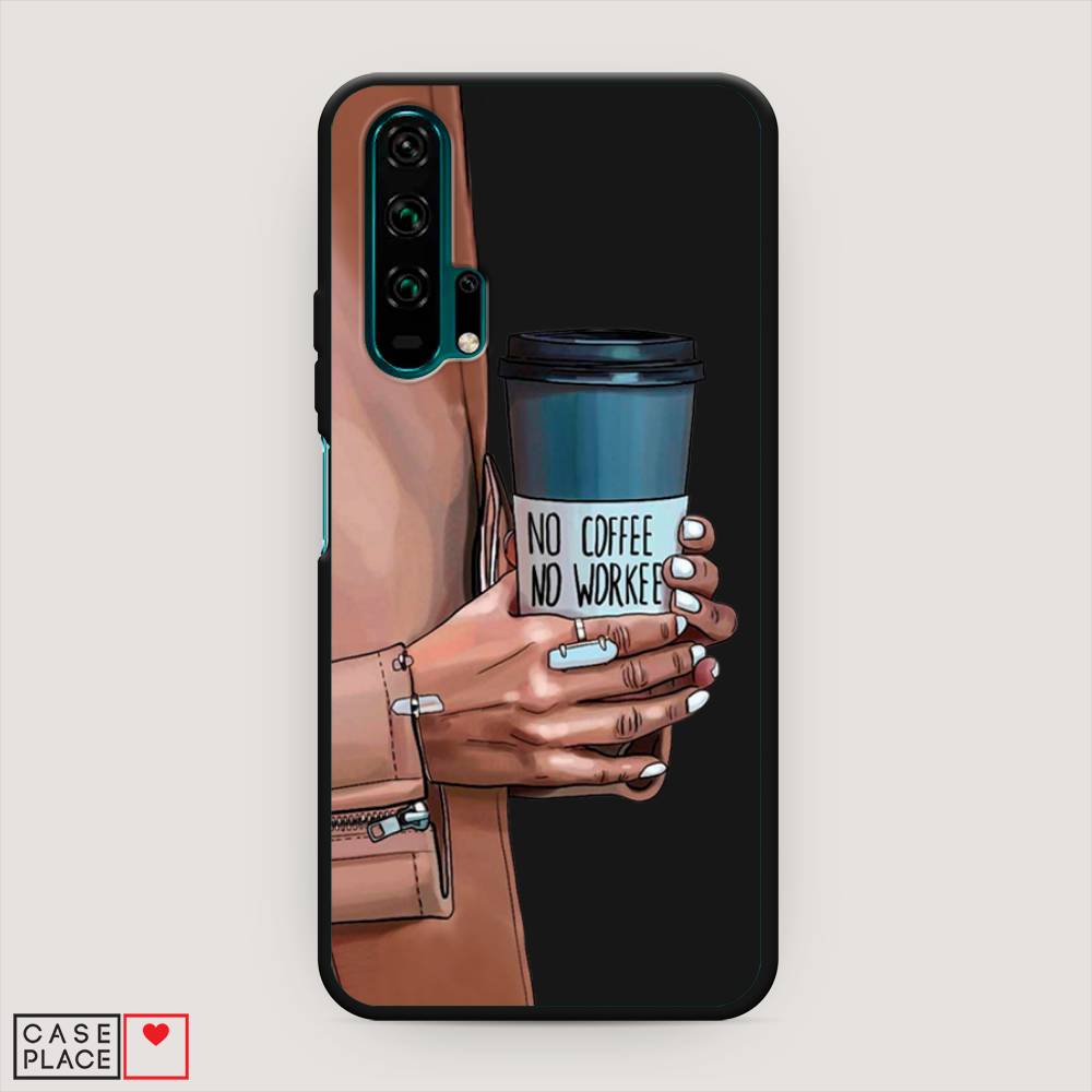 

Чехол Awog на Honor 20 Pro "No coffee", Разноцветный, 69352-1