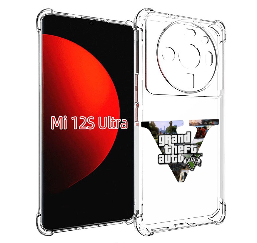 

Чехол MyPads GTA 5 логотип для Xiaomi 12S Ultra, Прозрачный, Tocco