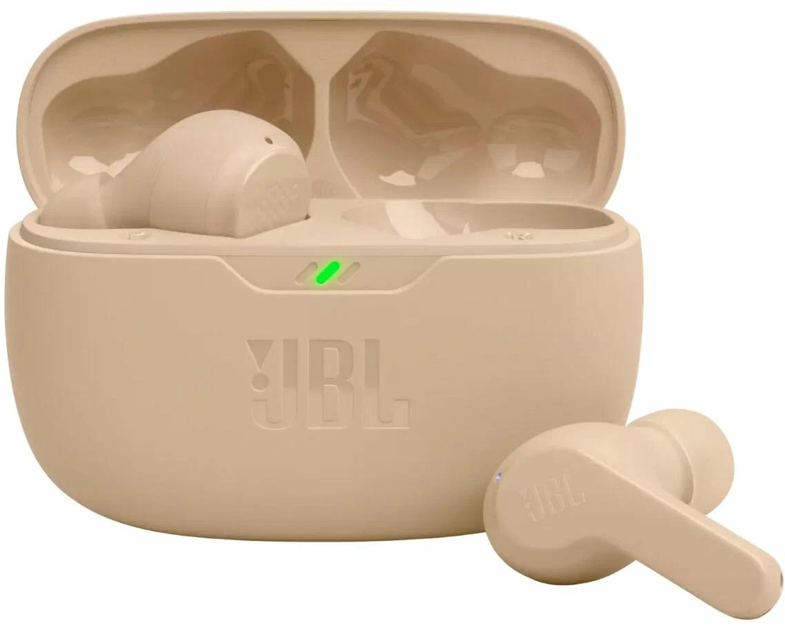 

Наушники JBL Wave Beam, бежевый, Wave Beam Beige JBLWBEAMBEG