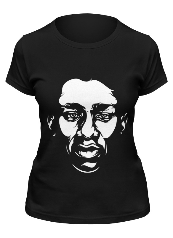 

Футболка женская Printio Mos def черная XL, Черный, Mos def