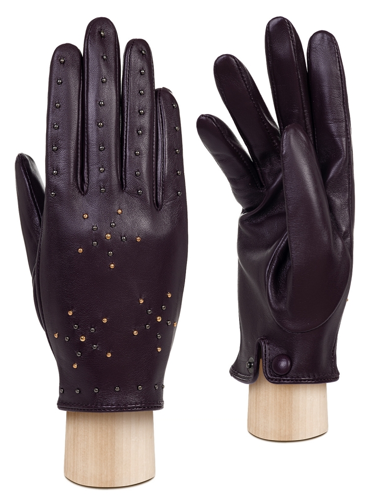 

Перчатки женские Eleganzza IS947 бордовые 6.5, Бордовый, IS947