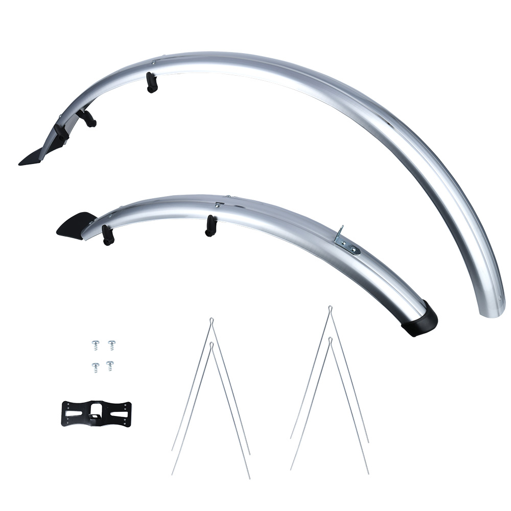 

Oxford Комплект крыльев Oxford 26 ATB City Type 60mm Mudguard (MG33/24), цвет Серебристый, ATB City Type