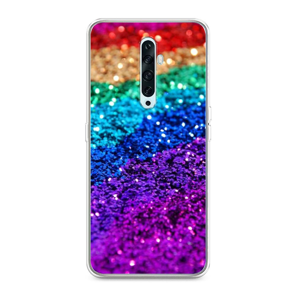 

Чехол Awog на Oppo Reno 2Z "Блестящая радуга рисунок", Разноцветный, 251850-3