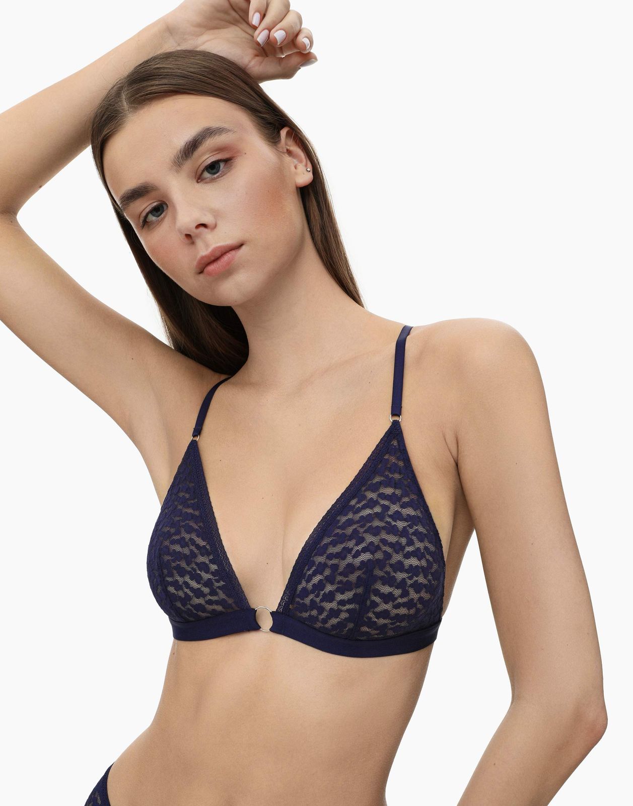 

Бюстгальтер женский Gloria Jeans GUW008847 синий 75-B (164), GUW008847