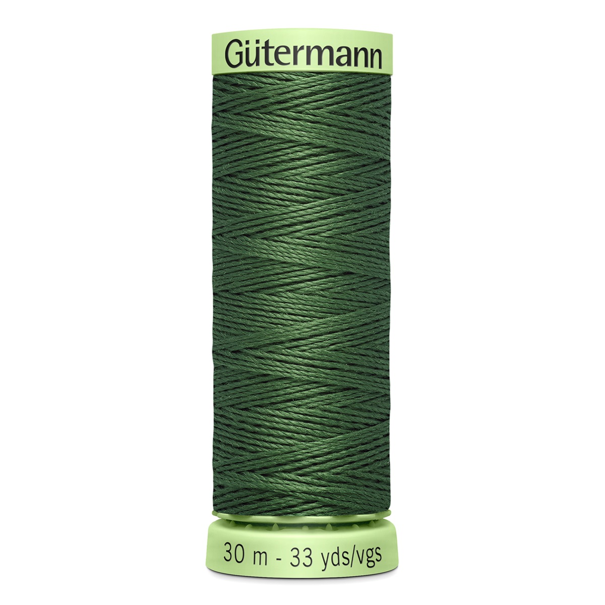 Нить Gutermann Top Stitch для отстрочки, 744506, 30 м (561 серо-зеленый), 5 шт