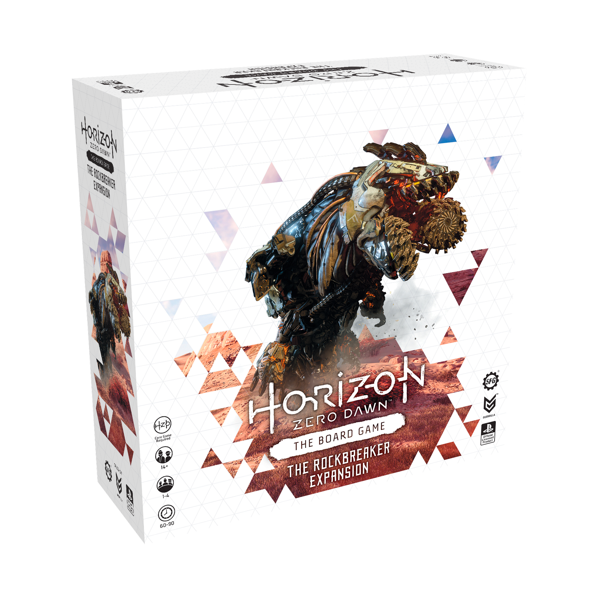 Дополнение для игры Steamforged Games Ltd Horizon Zero Dawn Rockbreaker на английском