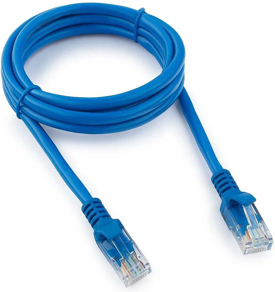 

Кабель Cablexpert RJ45-RJ45, M-M 1,5м Blue (PP12-1.5M/B), Голубой, PP12-1.5M/B