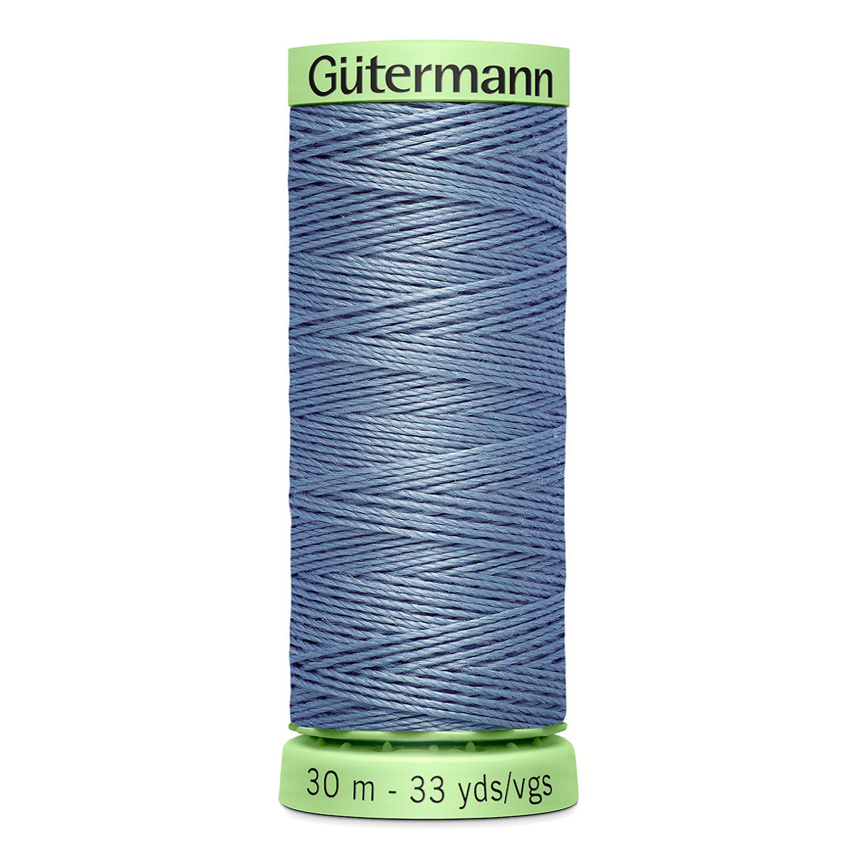 фото Нить gutermann top stitch для отстрочки, 744506, 30 м (064 серый джинсовый), 5 шт guetermann