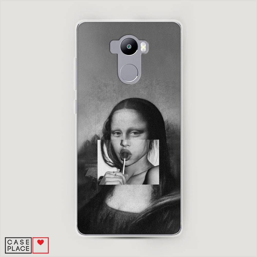 

Пластиковый чехол "Mona Lisa sucking lollipop" на Xiaomi Redmi 4