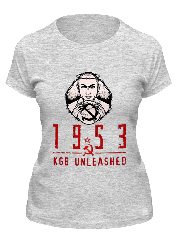 

Футболка мужская Printio Kgb russia серая XL, Серый, Kgb russia