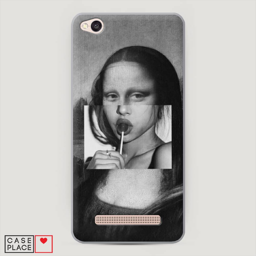 

Пластиковый чехол "Mona Lisa sucking lollipop" на Xiaomi Redmi 4A