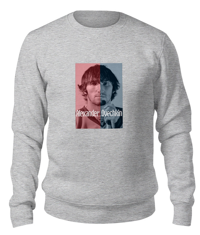 

Свитшот унисекс Printio Alexander ovechkin серый XS, Alexander ovechkin