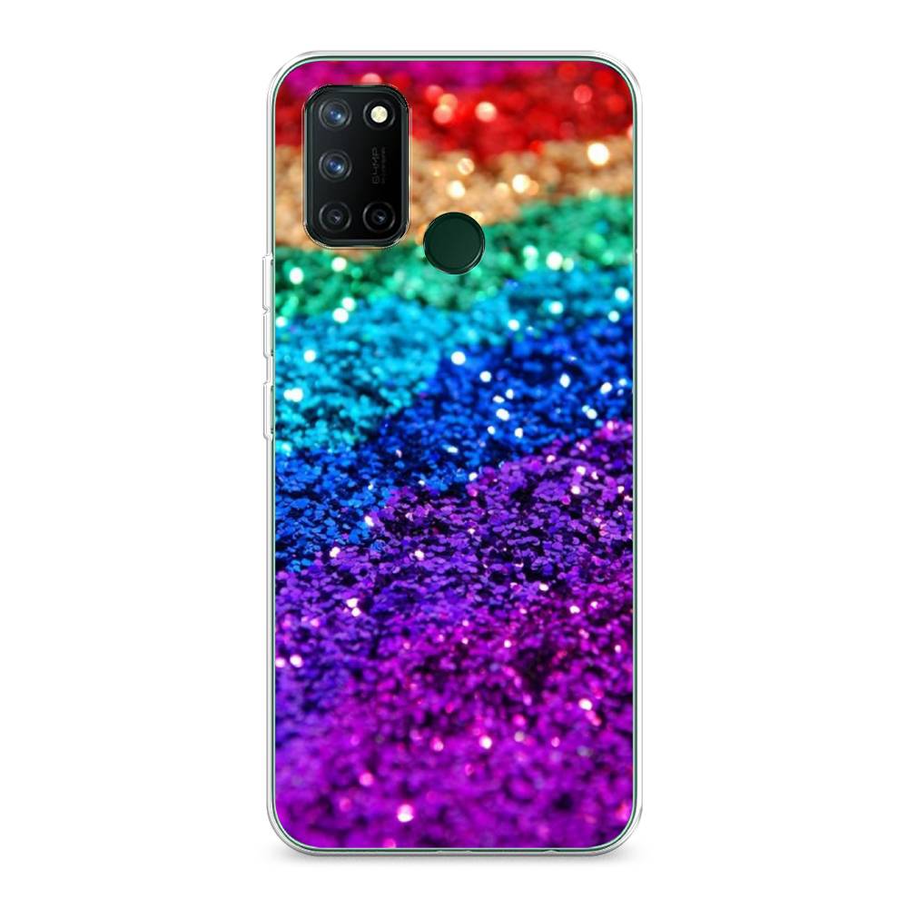 

Чехол Awog на Realme 7i "Блестящая радуга рисунок", 253950-3