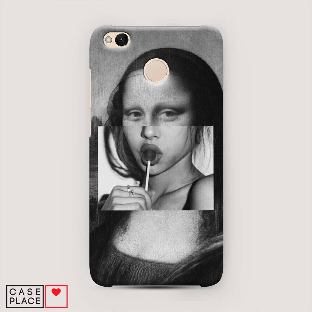 

Пластиковый чехол "Mona Lisa sucking lollipop" на Xiaomi Redmi 4X, 31420-7