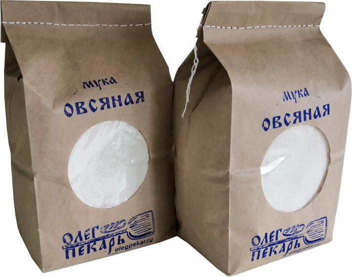 

Мука овсяная ОлегПекарь, 1кг х 2шт