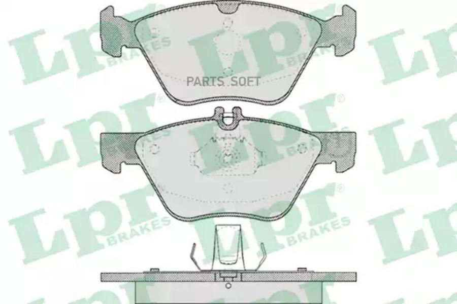 

Тормозные колодки Lpr дисковые 05P406