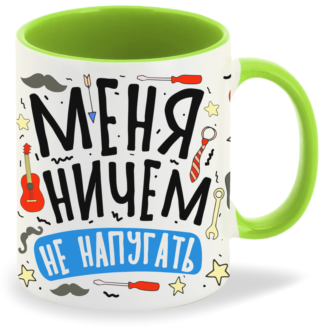 

Кружка CoolPodarok Прикол Семья Меня ничем не напугать у меня есть внуки, Прикол Семья Меня ничем не напугать у меня есть внуки