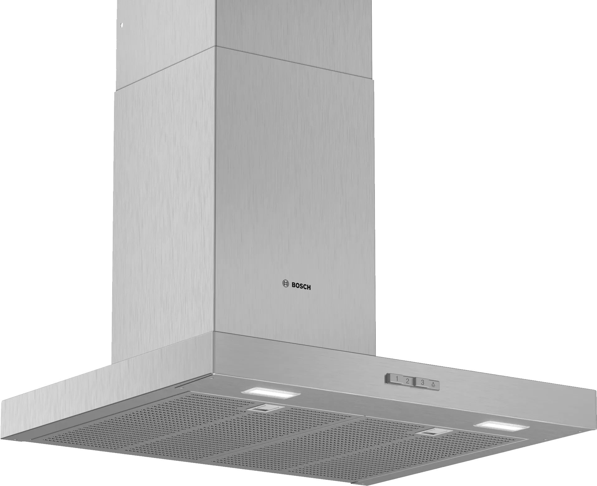 

Вытяжка настенная Bosch DWB64BC51B серебристая, Серебристый, DWB64BC51B