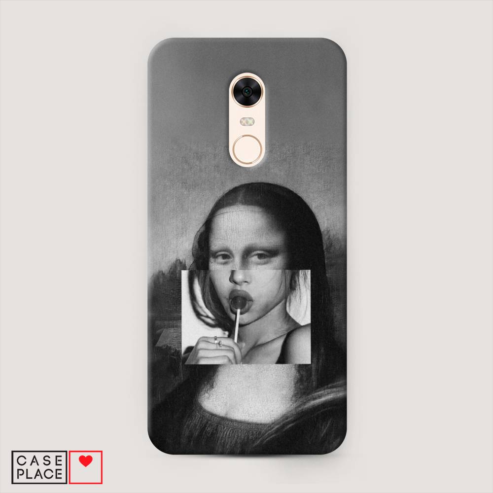 

Пластиковый чехол "Mona Lisa sucking lollipop" на Xiaomi Redmi 5 Plus, 33120-7