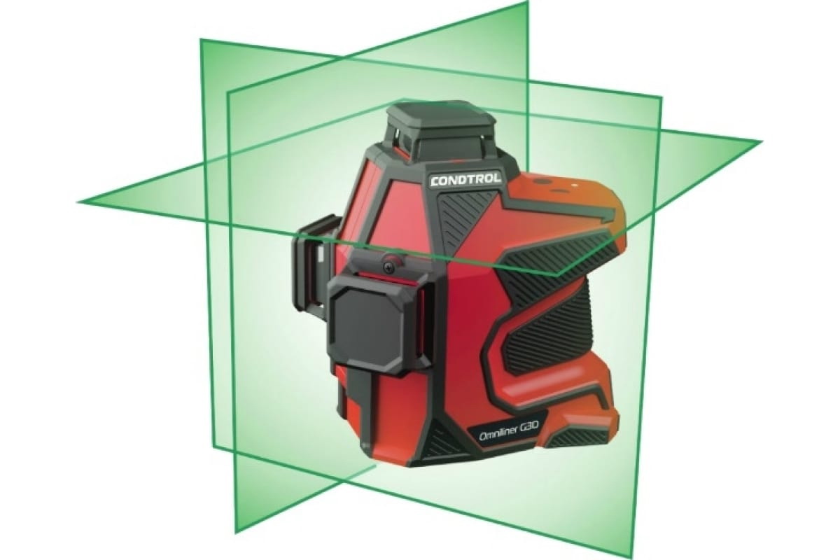 

Лазерный нивелир CONDTROL OmniLiner 3D Green 50 м, Черный
