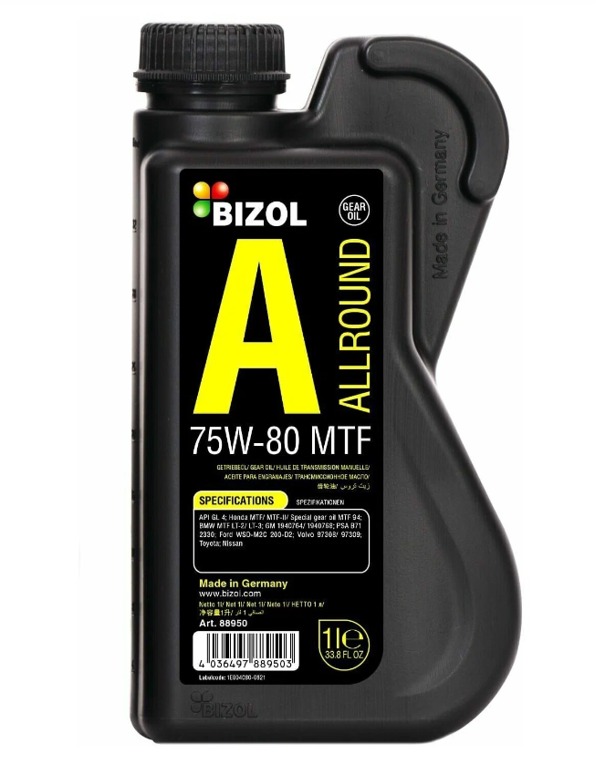 

Трансмиссионное масло BIZOL 88920 75W