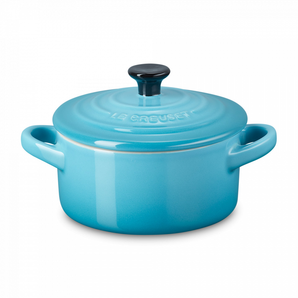 

Кокотница, LE CREUSET, Caribbean, керамика, 10 см, Голубой