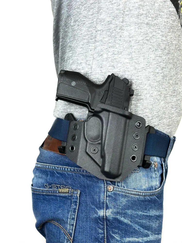 

Классическая поясная кобура из кайдекса EDC CUSTOMS для пистолета PM PRO 9/ PM PRO 45, Черный