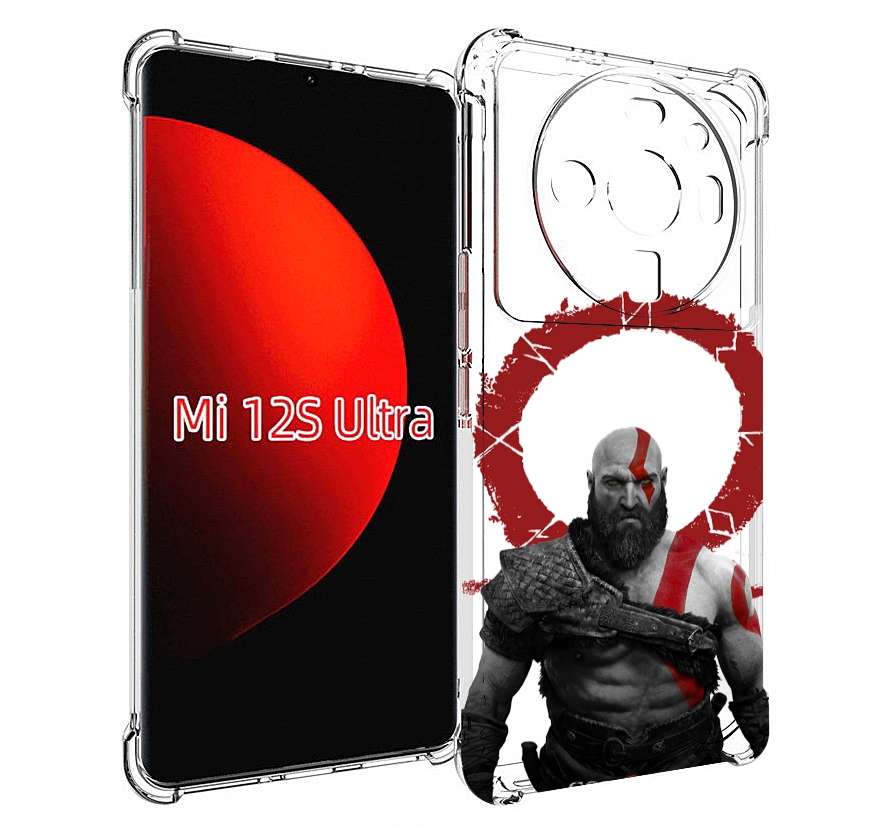 

Чехол MyPads God-of-War для Xiaomi 12S Ultra, Прозрачный, Tocco