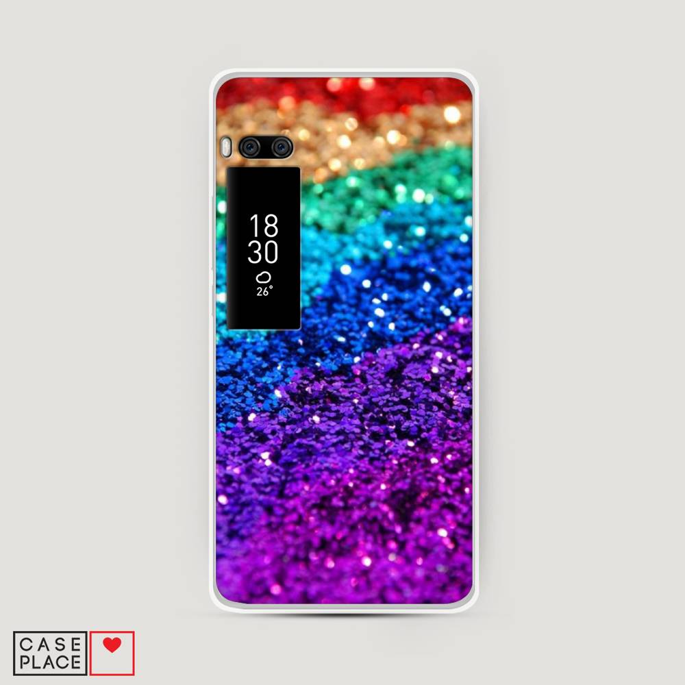 

Чехол Awog "Блестящая радуга рисунок" для Meizu Pro 7, 71850-3