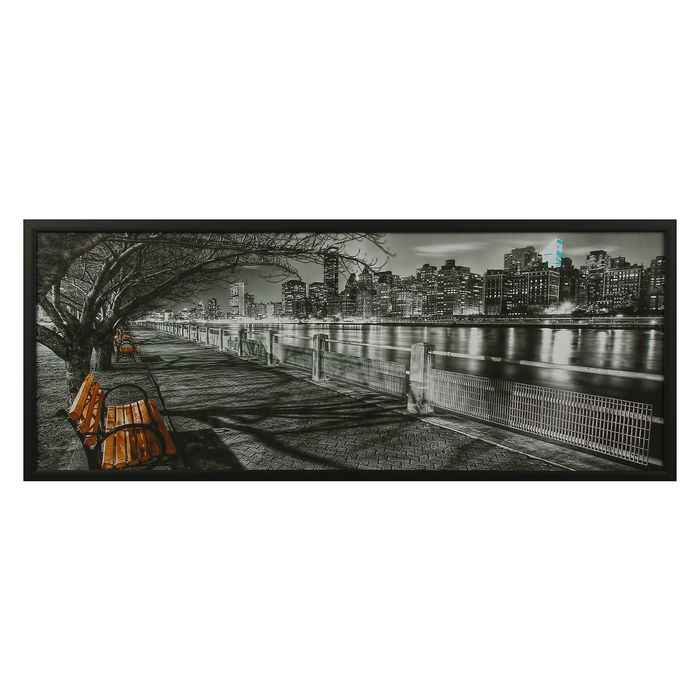 

Картина "Аллея" 38х93 см рамка микс