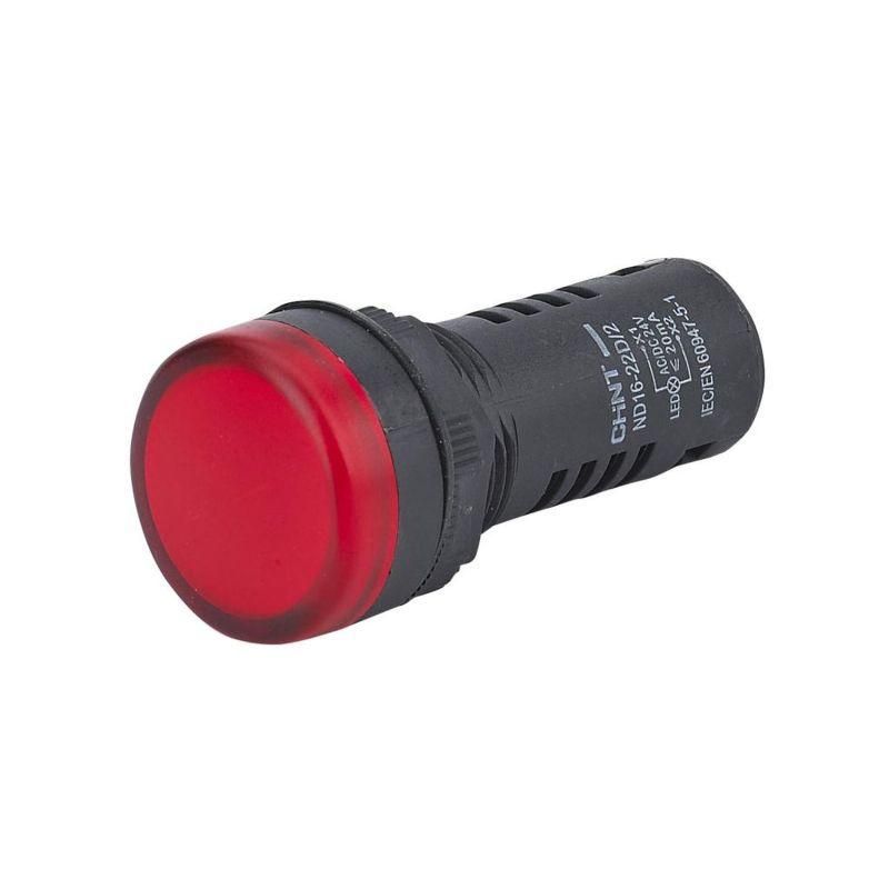 

Индикатор ND16-22D/2C встроен. резистор IP65 AC/DC 230В (R) красн. CHINT 828019