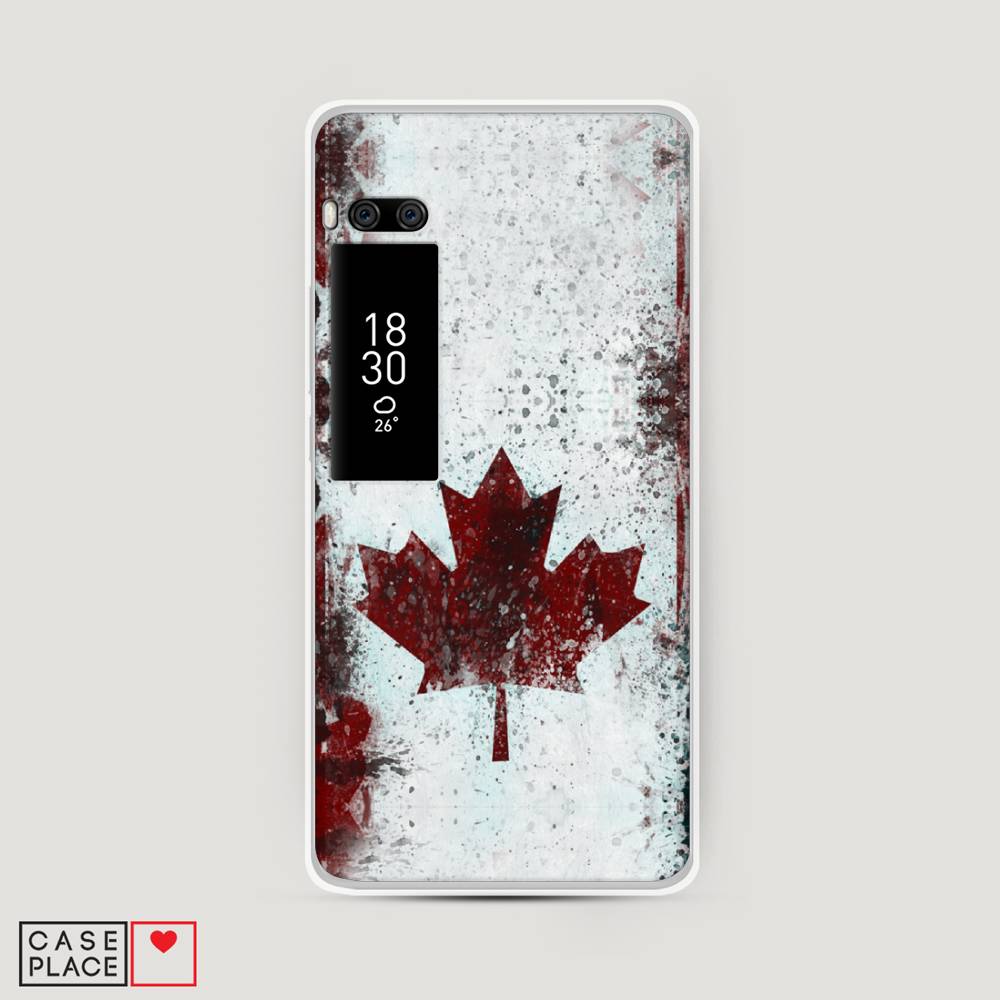 

Чехол Awog на Meizu Pro 7 "Канада", Белый;красный;черный, 71850-5