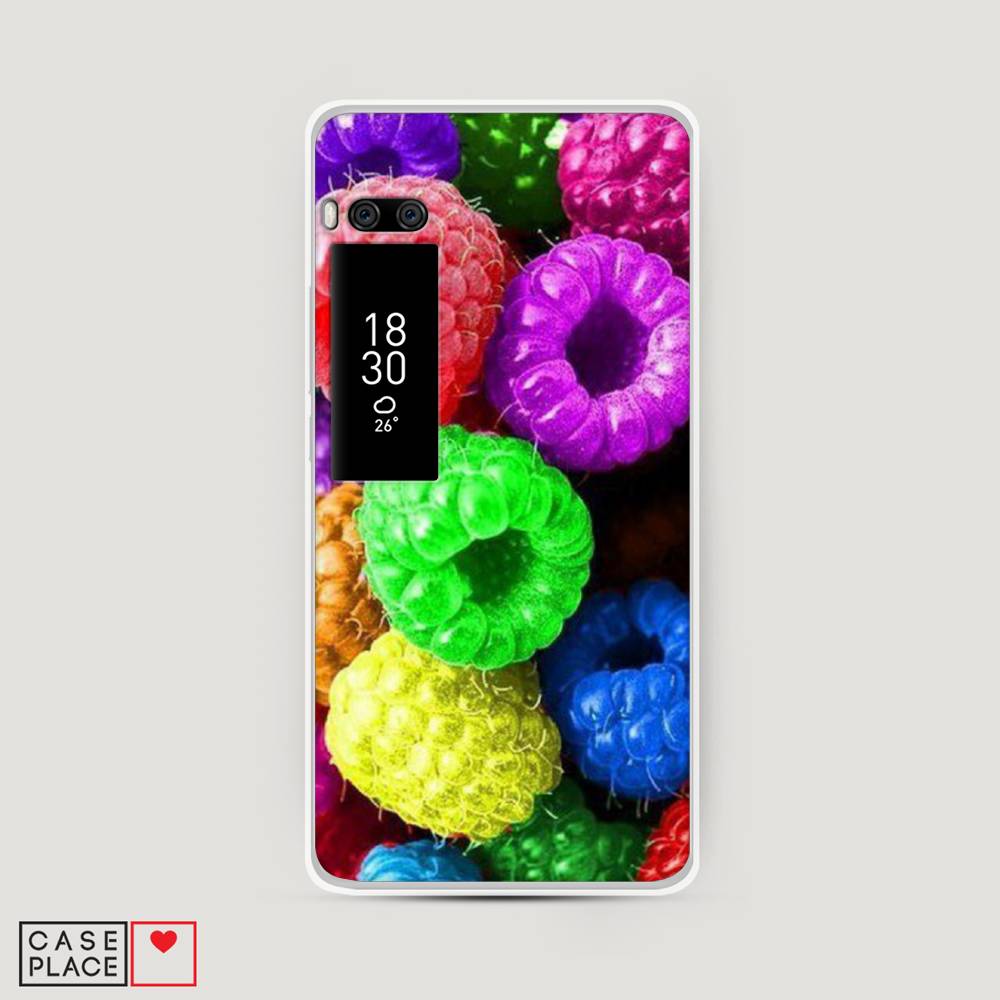 

Чехол Awog "Разноцветная малина" для Meizu Pro 7, 71850-10
