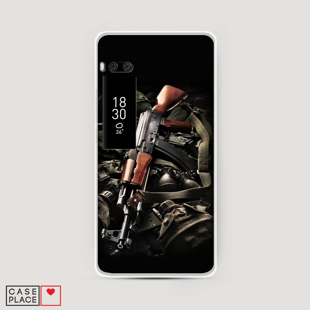 фото Чехол awog "автомат" для meizu pro 7