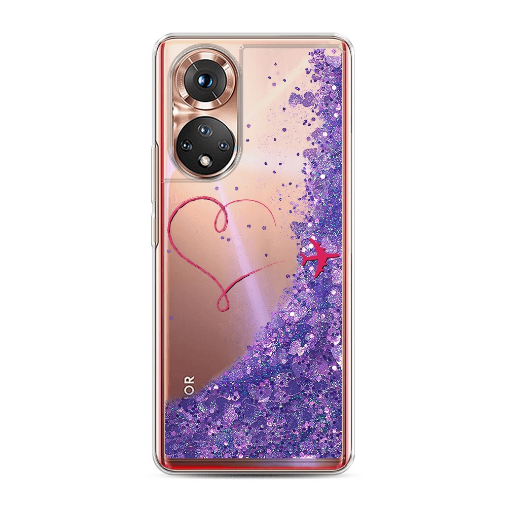 

Чехол Awog на Honor 50/Nova 9 "Сердце и самолет", Разноцветный, 6105492-1