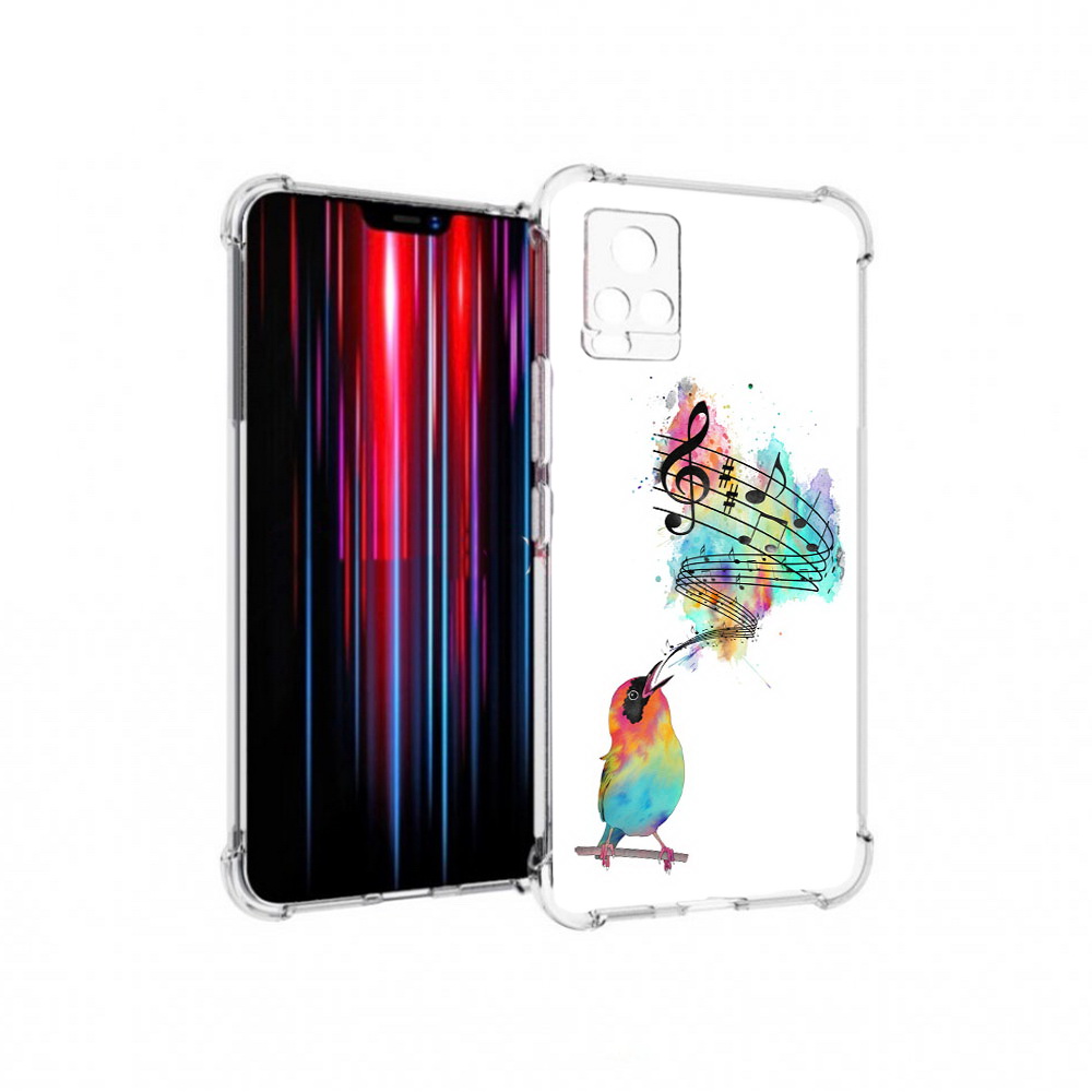 

Чехол MyPads Tocco для Vivo V20 PRO певчая птичка (PT226964.386.536), Прозрачный, Tocco