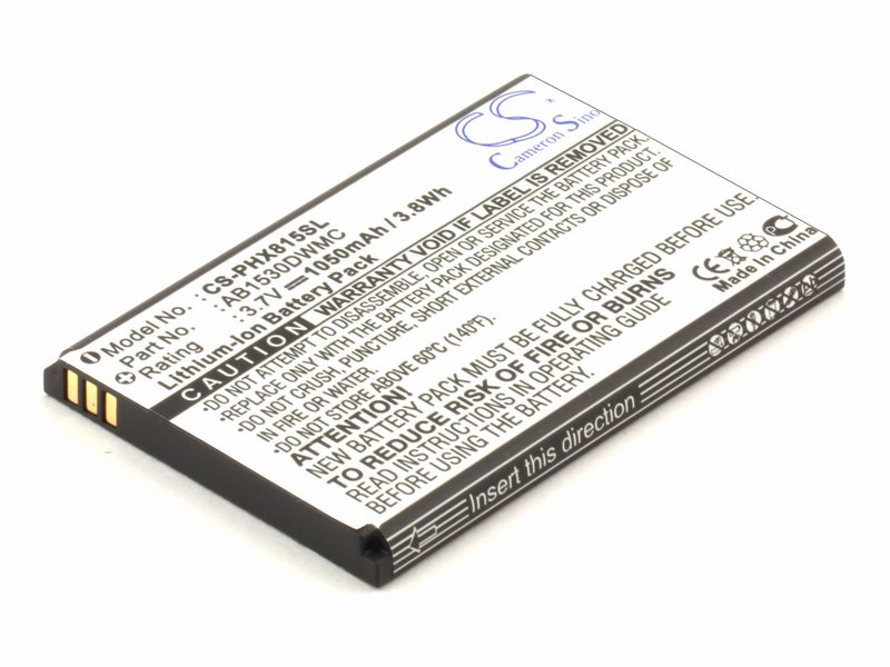 

Аккумуляторная батарея для телефона Philips AB1530DWMC, AB1530SWMC