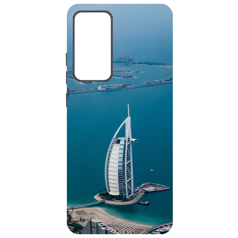 

Чехол-накладка Krutoff Soft Case ОАЭ, Бурдж-эль-Араб для Xiaomi 12 черный