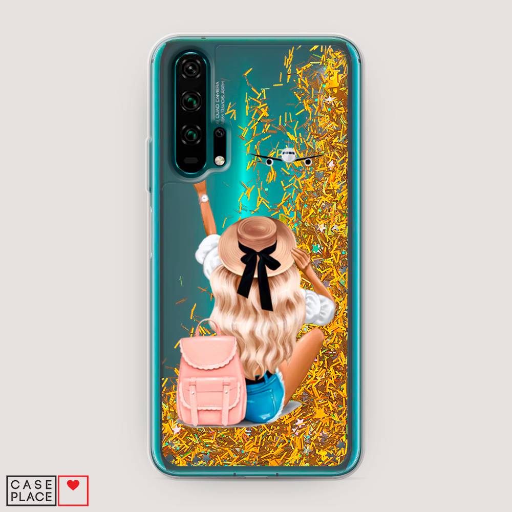 

Чехол Awog на Honor 20 Pro "Автостопом самолетом", Разноцветный, 69390-1