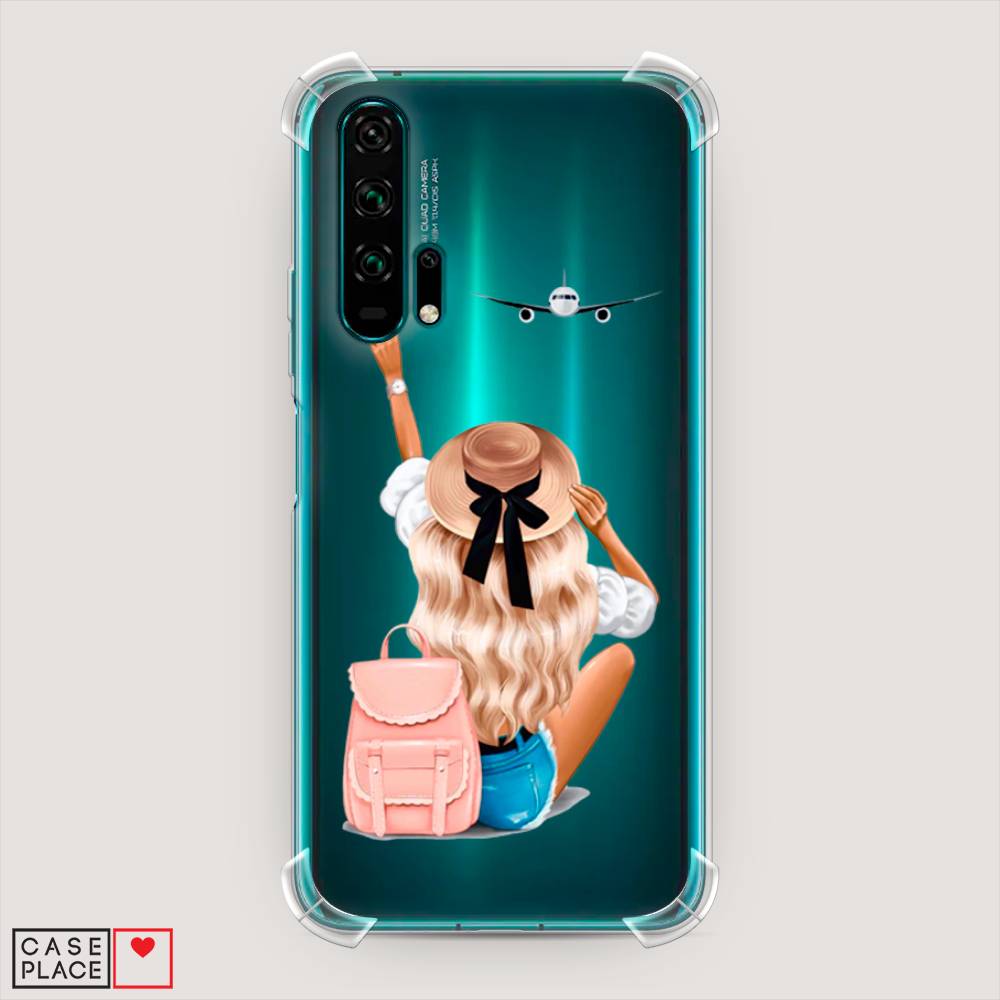 

Чехол Awog "Автостопом самолетом" для Honor 20 Pro, Разноцветный, 69351-1