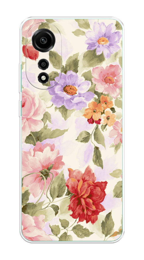 

Чехол Homey на Oppo A78 4G "Акварельные пионы", Розовый;бежевый, 2514750-1