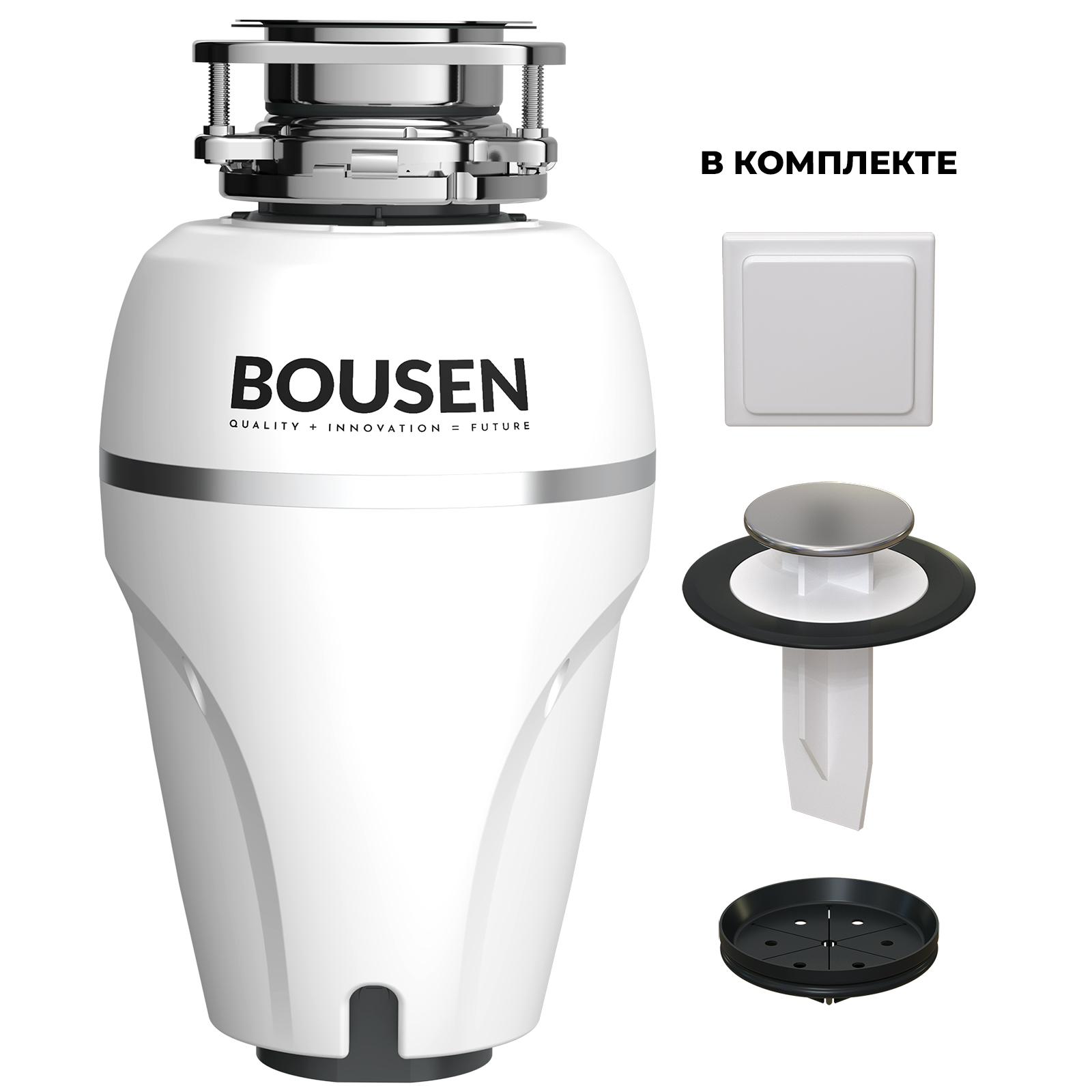 фото Измельчитель пищевых отходов bousen disposer ultimate