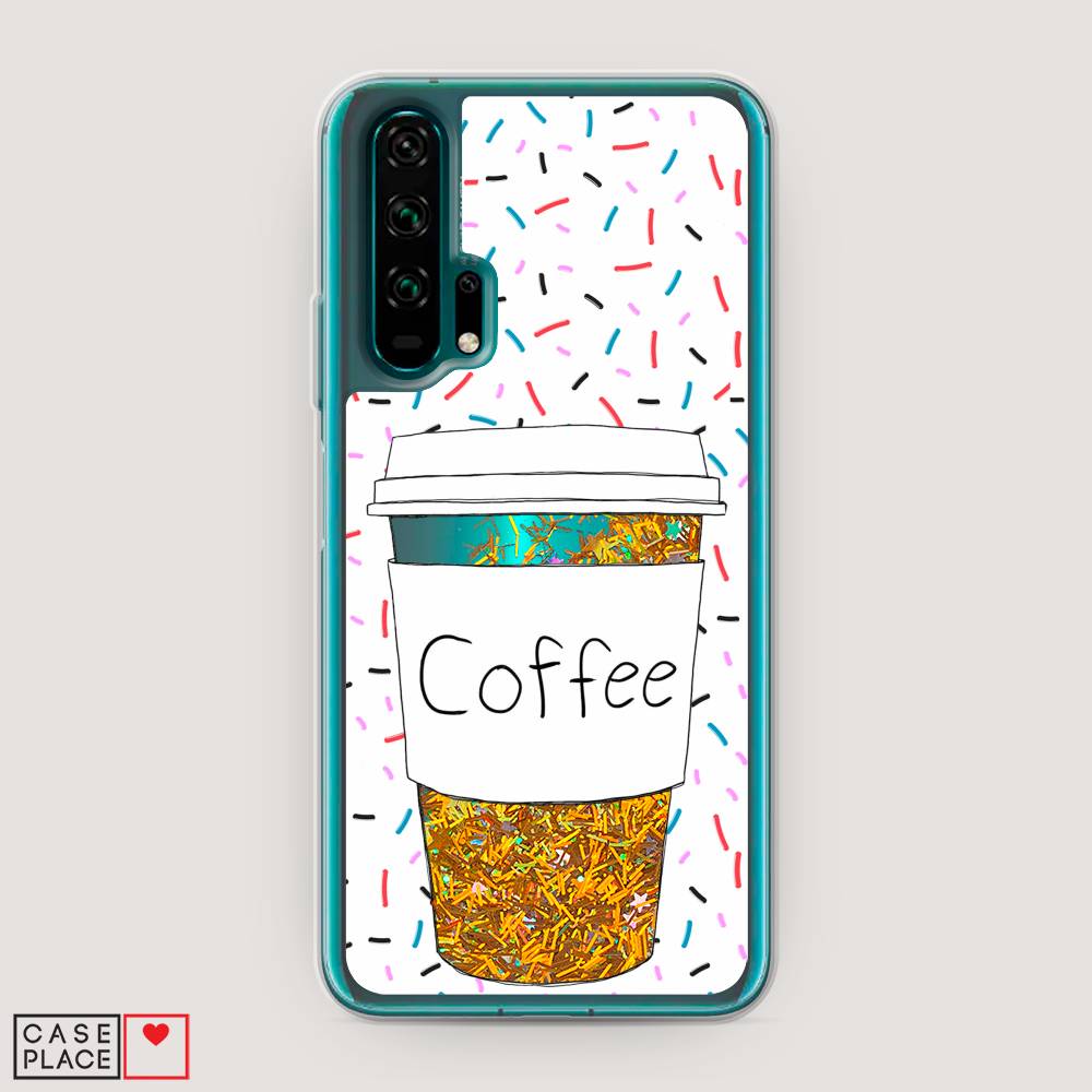 

Чехол Awog на Honor 20 Pro "Coffee прозрачный стакан", Разноцветный, 69390-1