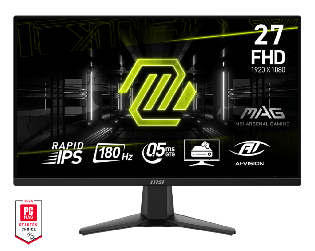 

27" Монитор MSI MAG 275F черный 180Hz 1920x1080 IPS, MAG 275F