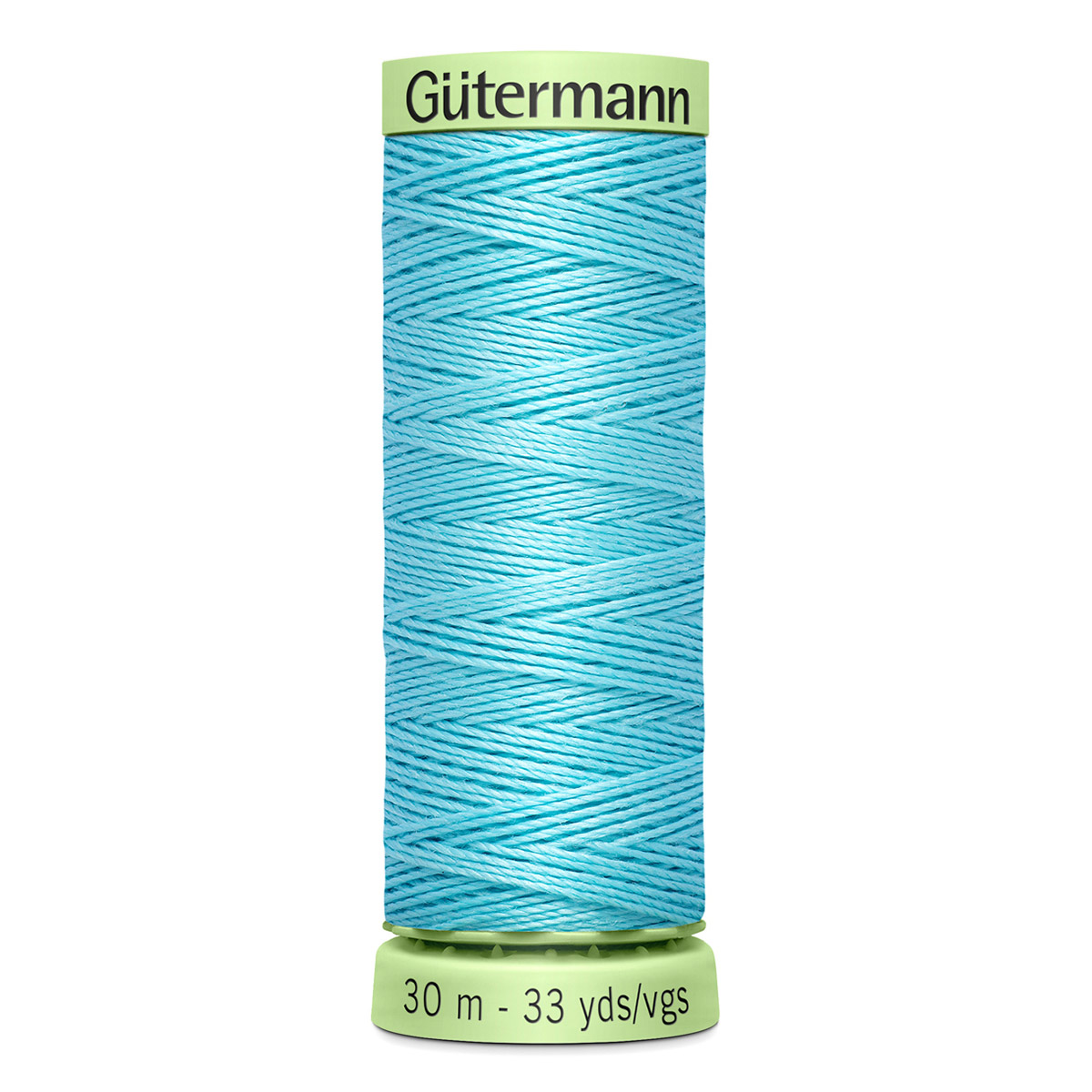 фото Нить gutermann top stitch для отстрочки, 744506, 30 м (028 бирюзово-голубой), 5 шт guetermann