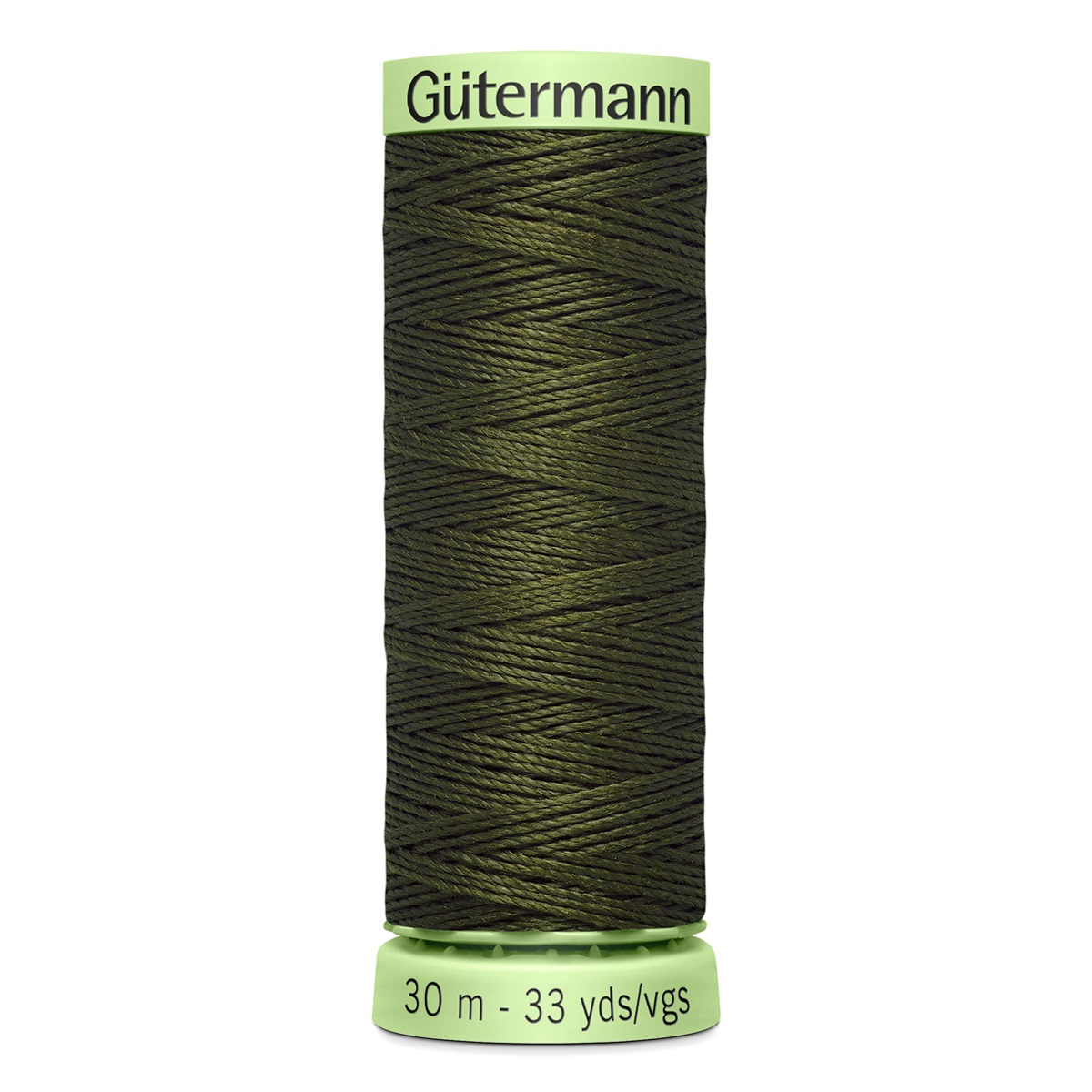 

Нить Gutermann Top Stitch для отстрочки, 744506, 30 м (531 тёмный хаки), 5 шт, Зеленый, 132013